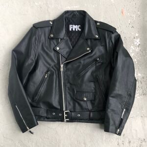 Vintage FMC Leather Biker jacket